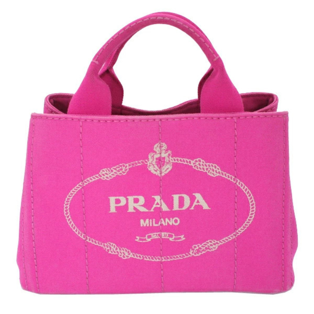 PRADA Canapa Fuchsia Pink handbag